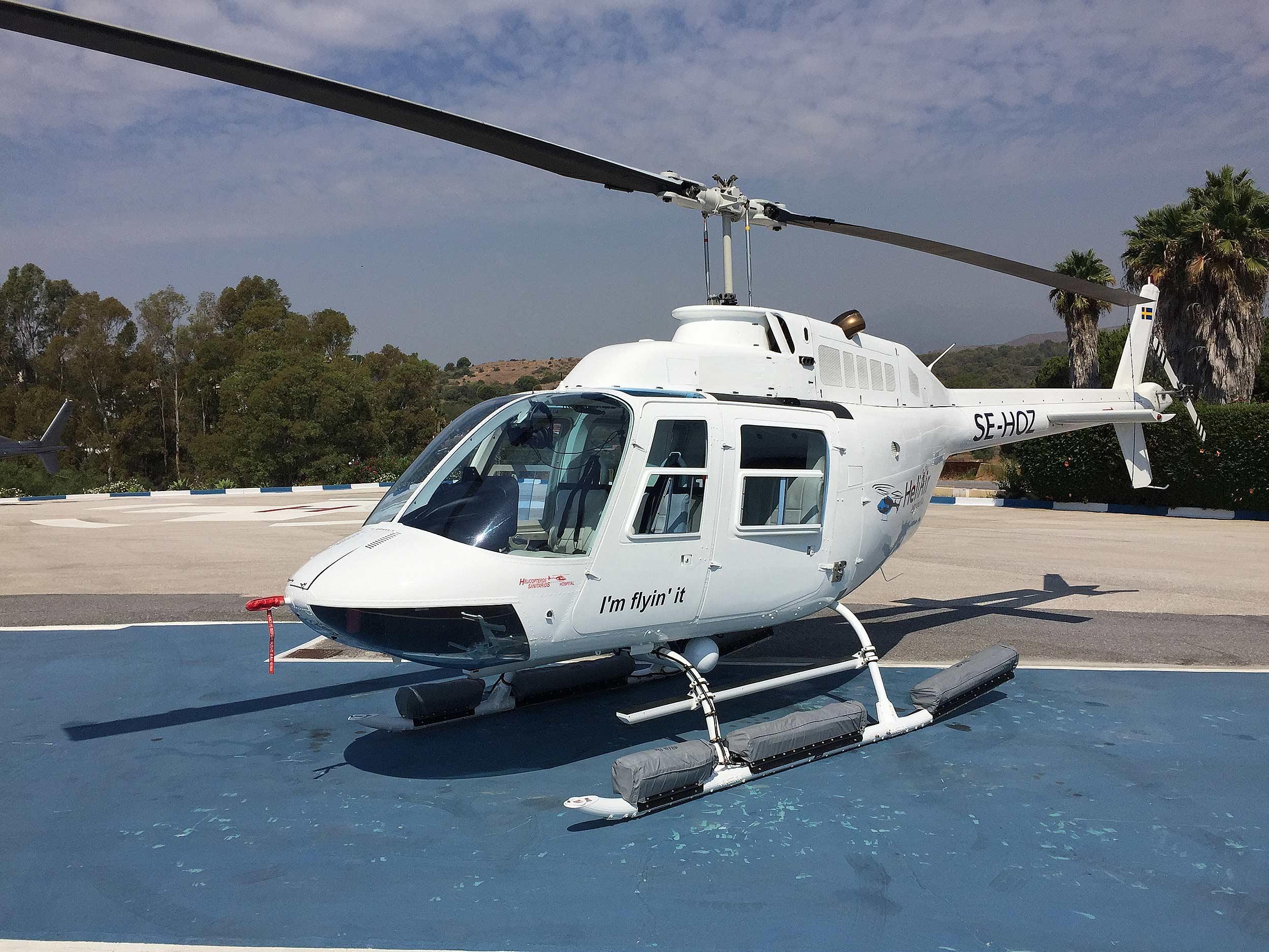 частный вертолет BELL 206 B3